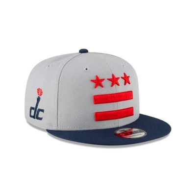 Sapca New Era Washington Wizards NBA City Edition Alt 59FIFTY Fitted - Gri